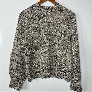 Moon River Speckled Oversized Chunky Sweater Xsmall